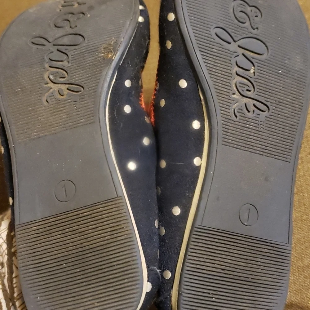Girls flat shoes size 1 shoes